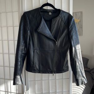 DKNY Moto leather jacket!!!